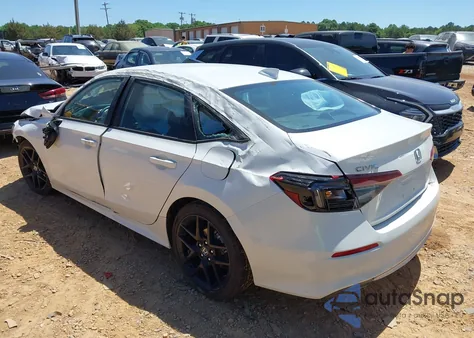 2025 Honda Civic Sport z USA, uszkodzony, nr VIN 2HGFE2F58SH551271